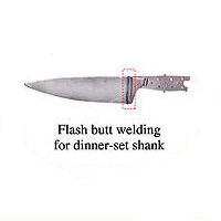 Dinner-set Shank Air Hydraulic Flash Butt Welding Machine
