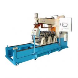 Soldadora de costura vertical para tanque de calentador solar